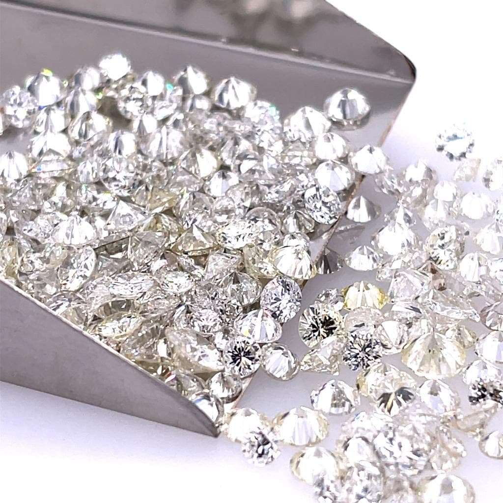 Uindfattede Diamanter